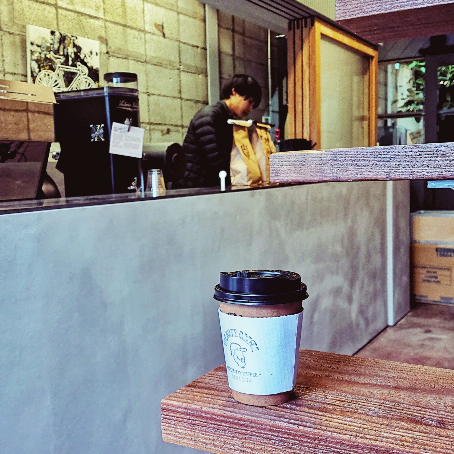 大阪中崎町のザ ガッツ コーヒー/THE GUT'S COFFEE