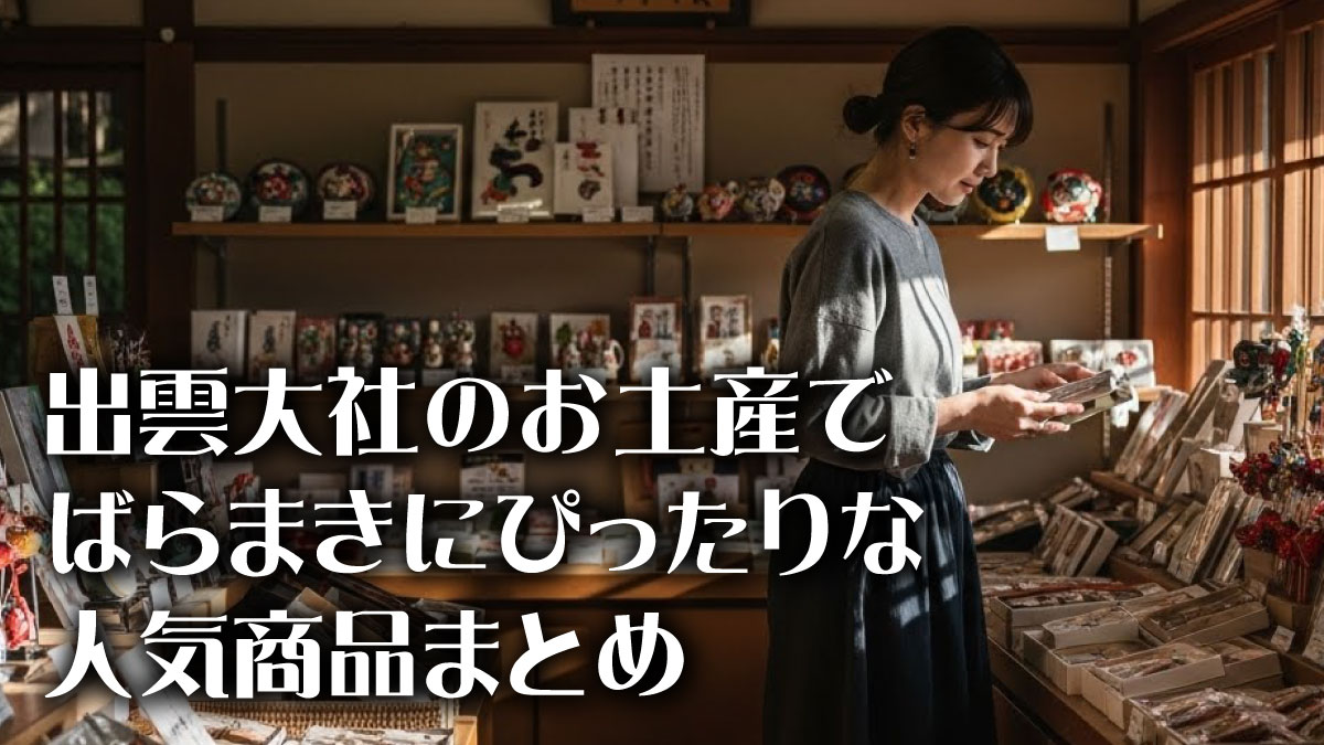 出雲大社のお土産-ばらまき用